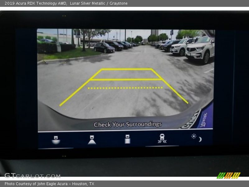 Lunar Silver Metallic / Graystone 2019 Acura RDX Technology AWD
