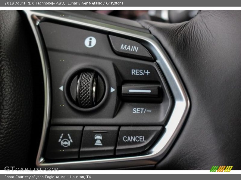 Lunar Silver Metallic / Graystone 2019 Acura RDX Technology AWD