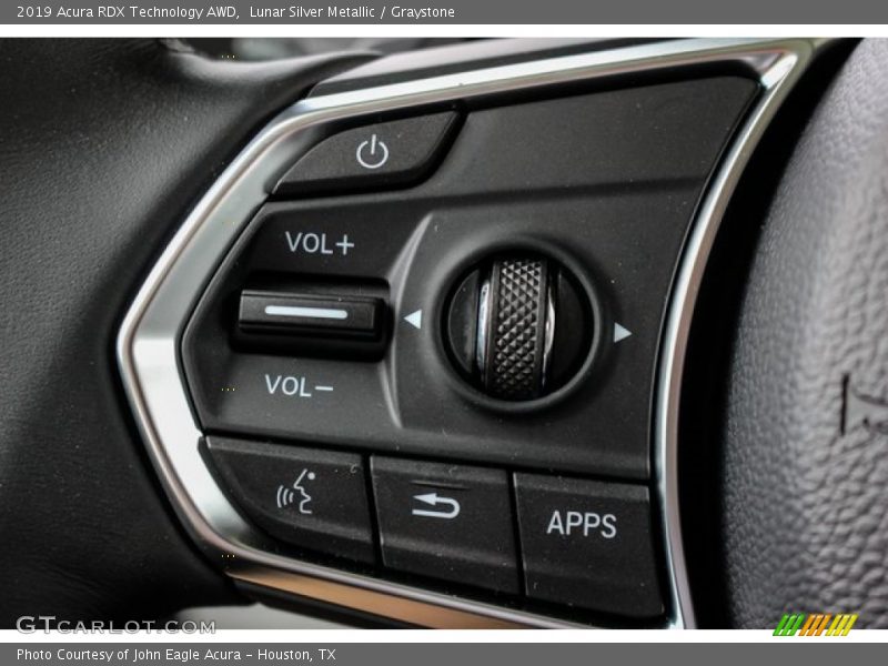 Lunar Silver Metallic / Graystone 2019 Acura RDX Technology AWD