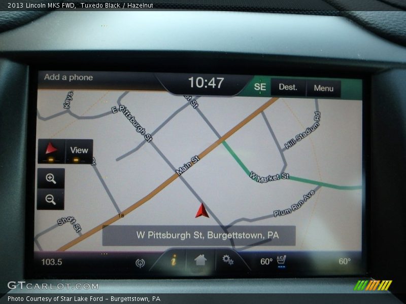 Tuxedo Black / Hazelnut 2013 Lincoln MKS FWD