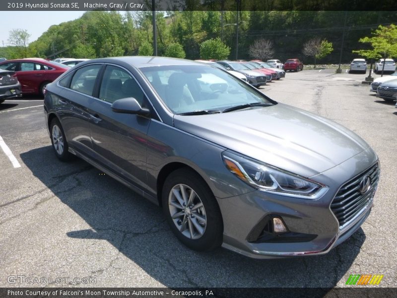 Machine Gray / Gray 2019 Hyundai Sonata SE