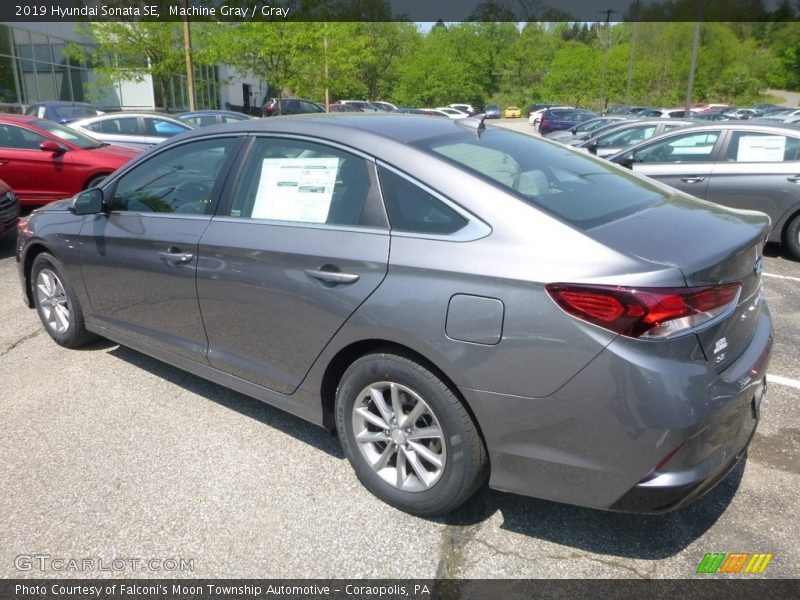 Machine Gray / Gray 2019 Hyundai Sonata SE