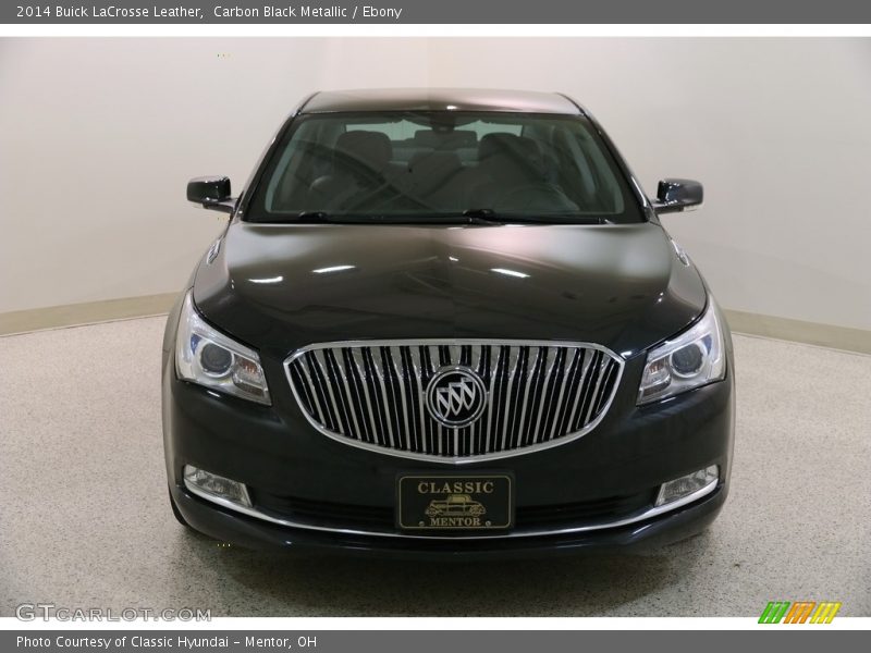 Carbon Black Metallic / Ebony 2014 Buick LaCrosse Leather