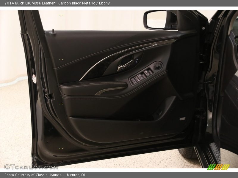 Carbon Black Metallic / Ebony 2014 Buick LaCrosse Leather