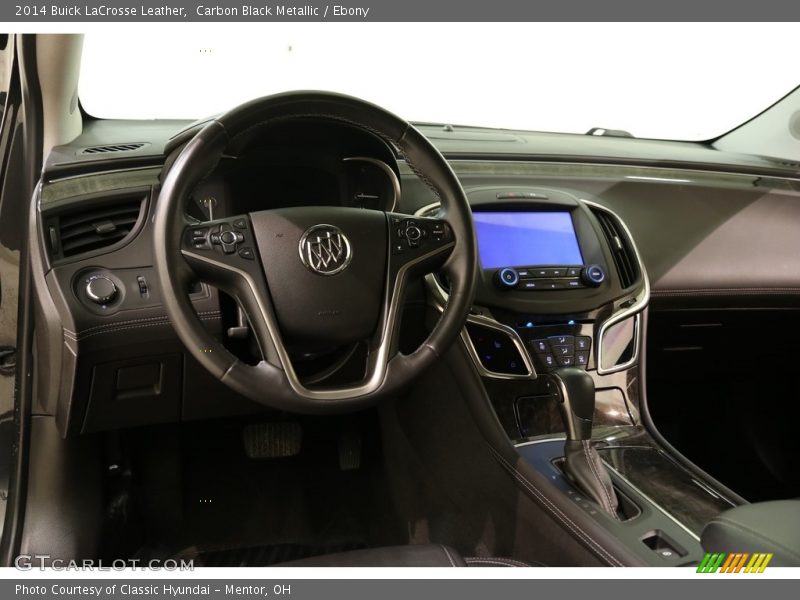 Carbon Black Metallic / Ebony 2014 Buick LaCrosse Leather