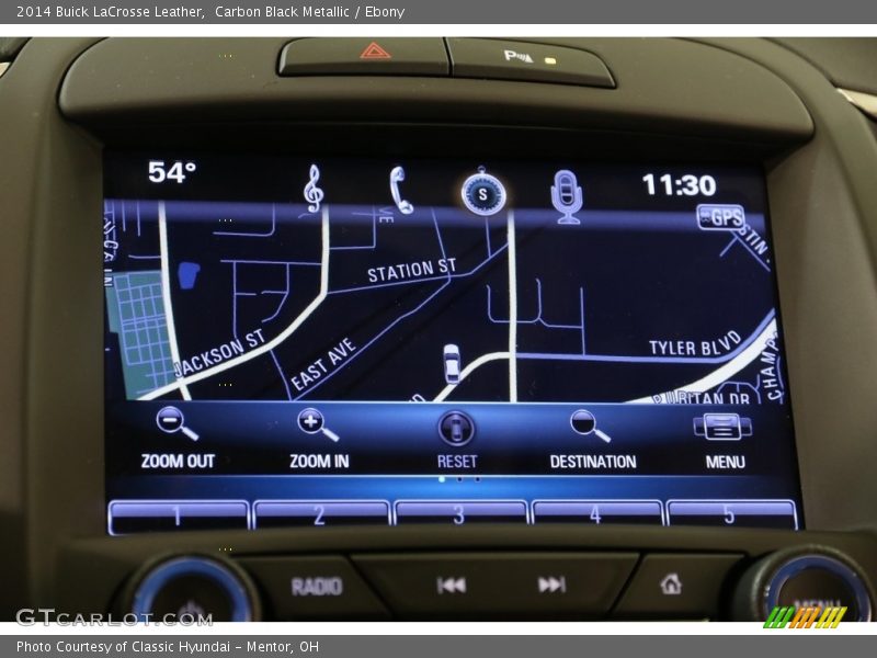 Carbon Black Metallic / Ebony 2014 Buick LaCrosse Leather