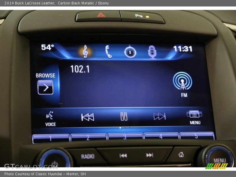 Carbon Black Metallic / Ebony 2014 Buick LaCrosse Leather