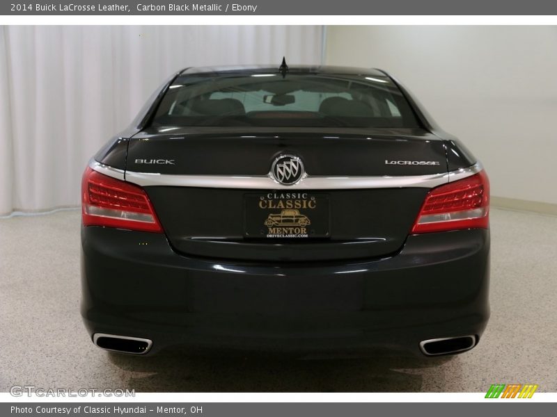 Carbon Black Metallic / Ebony 2014 Buick LaCrosse Leather