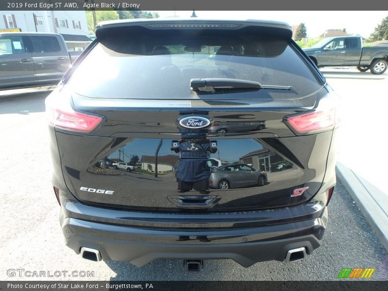 Agate Black / Ebony 2019 Ford Edge ST AWD