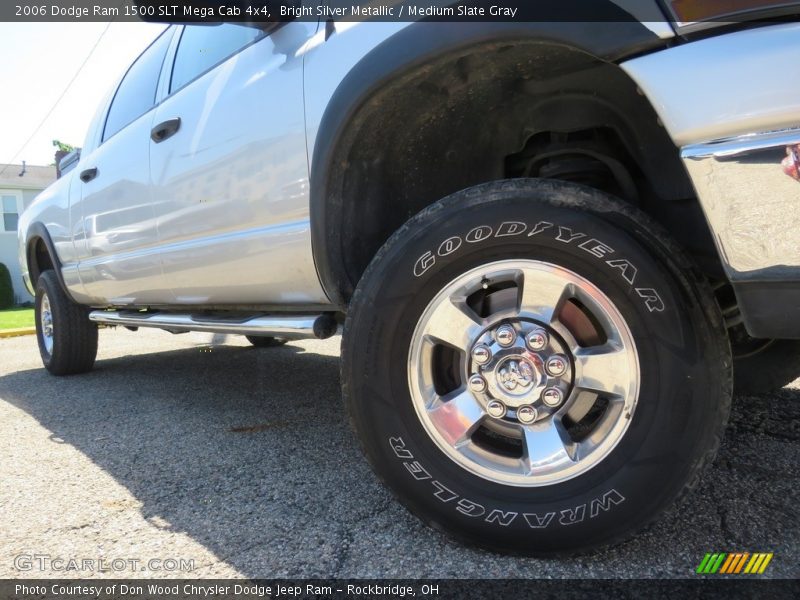 Bright Silver Metallic / Medium Slate Gray 2006 Dodge Ram 1500 SLT Mega Cab 4x4