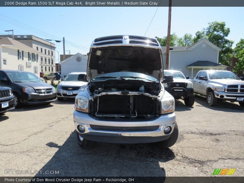 Bright Silver Metallic / Medium Slate Gray 2006 Dodge Ram 1500 SLT Mega Cab 4x4