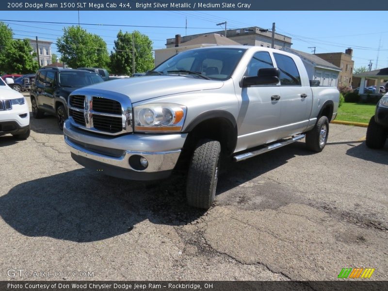 Bright Silver Metallic / Medium Slate Gray 2006 Dodge Ram 1500 SLT Mega Cab 4x4