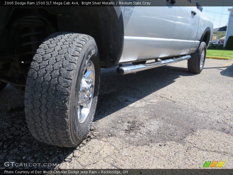 Bright Silver Metallic / Medium Slate Gray 2006 Dodge Ram 1500 SLT Mega Cab 4x4