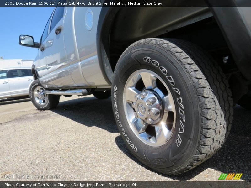 Bright Silver Metallic / Medium Slate Gray 2006 Dodge Ram 1500 SLT Mega Cab 4x4