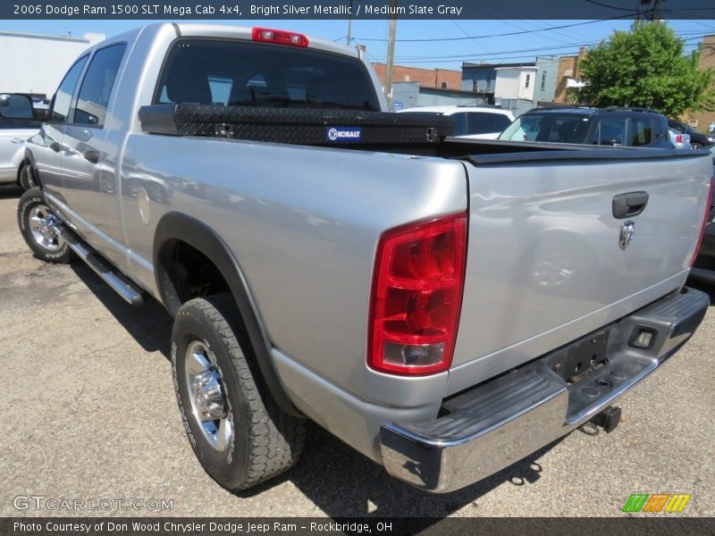 Bright Silver Metallic / Medium Slate Gray 2006 Dodge Ram 1500 SLT Mega Cab 4x4