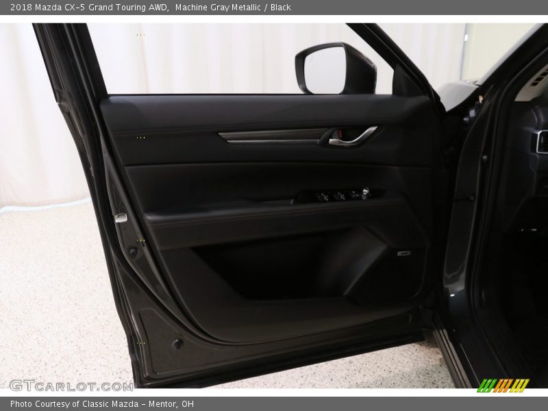 Machine Gray Metallic / Black 2018 Mazda CX-5 Grand Touring AWD