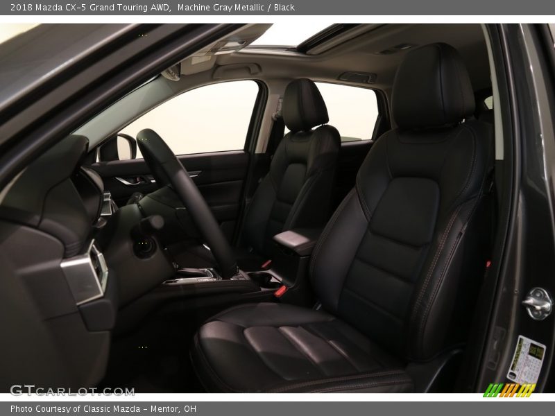 Machine Gray Metallic / Black 2018 Mazda CX-5 Grand Touring AWD