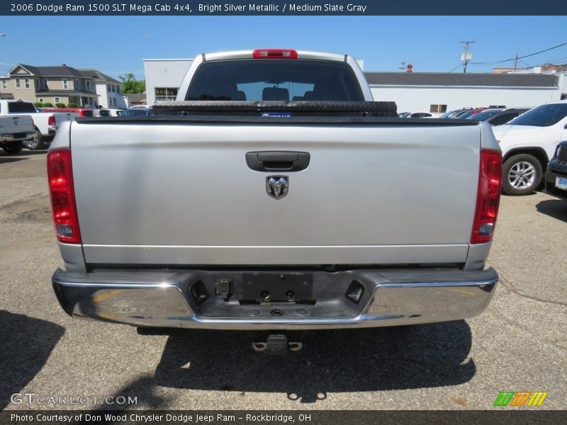 Bright Silver Metallic / Medium Slate Gray 2006 Dodge Ram 1500 SLT Mega Cab 4x4