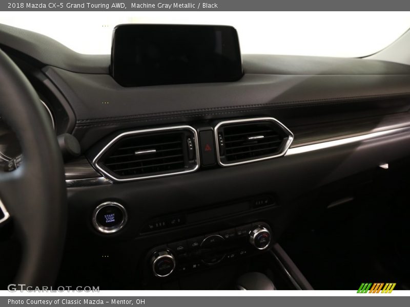 Machine Gray Metallic / Black 2018 Mazda CX-5 Grand Touring AWD