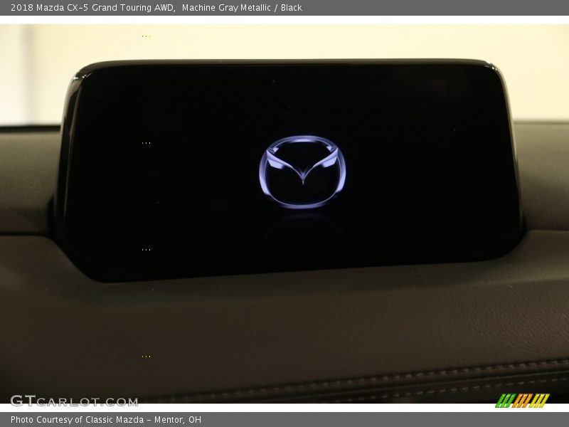 Machine Gray Metallic / Black 2018 Mazda CX-5 Grand Touring AWD