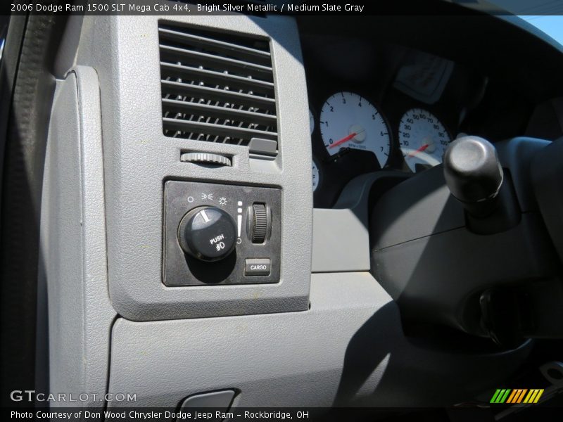 Bright Silver Metallic / Medium Slate Gray 2006 Dodge Ram 1500 SLT Mega Cab 4x4