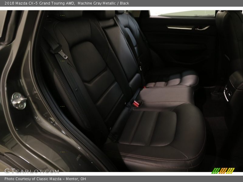 Machine Gray Metallic / Black 2018 Mazda CX-5 Grand Touring AWD