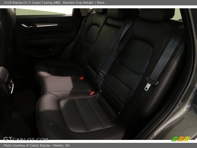 Machine Gray Metallic / Black 2018 Mazda CX-5 Grand Touring AWD