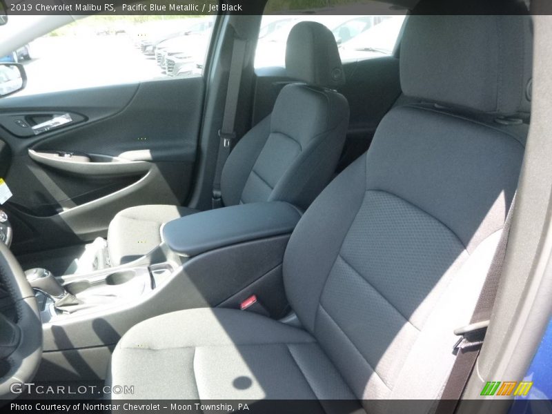 Pacific Blue Metallic / Jet Black 2019 Chevrolet Malibu RS
