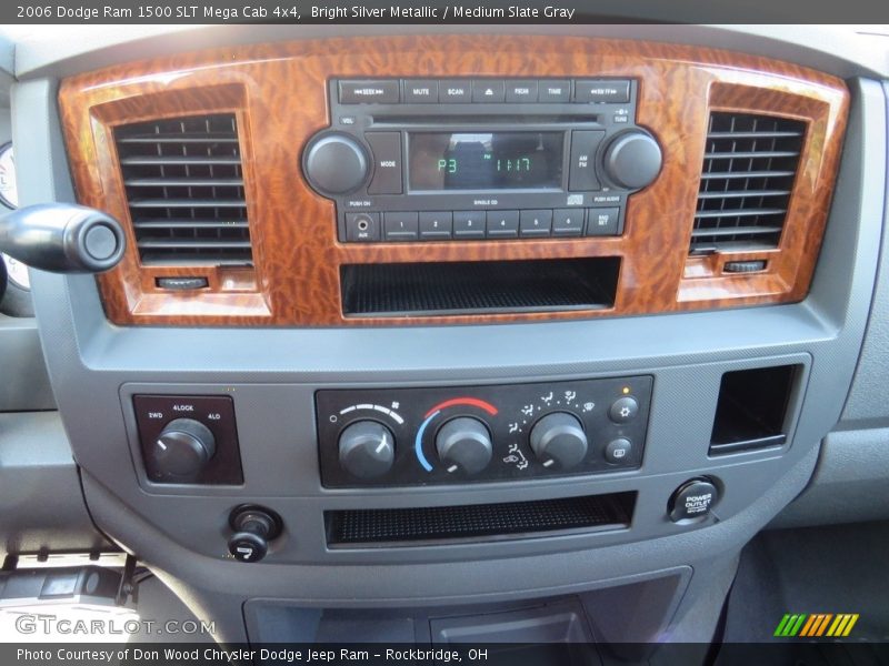 Bright Silver Metallic / Medium Slate Gray 2006 Dodge Ram 1500 SLT Mega Cab 4x4