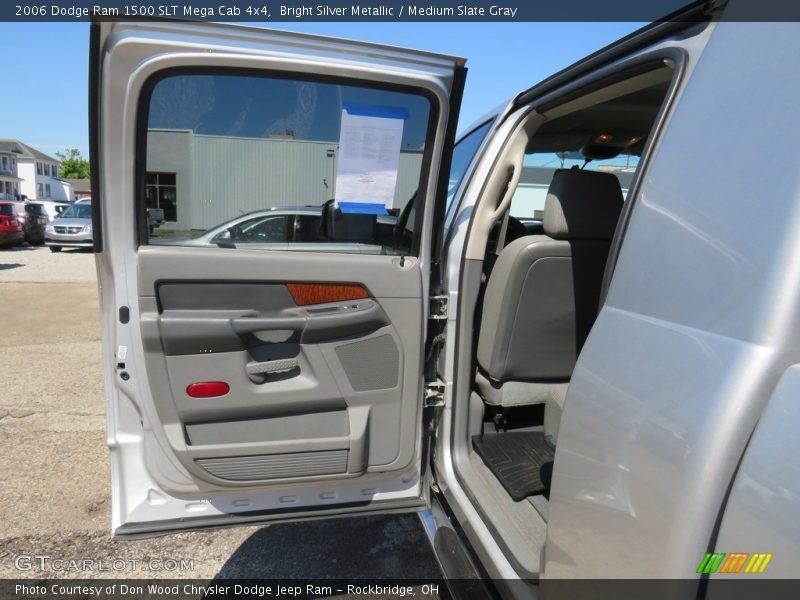 Bright Silver Metallic / Medium Slate Gray 2006 Dodge Ram 1500 SLT Mega Cab 4x4