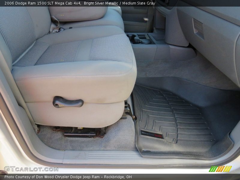Bright Silver Metallic / Medium Slate Gray 2006 Dodge Ram 1500 SLT Mega Cab 4x4
