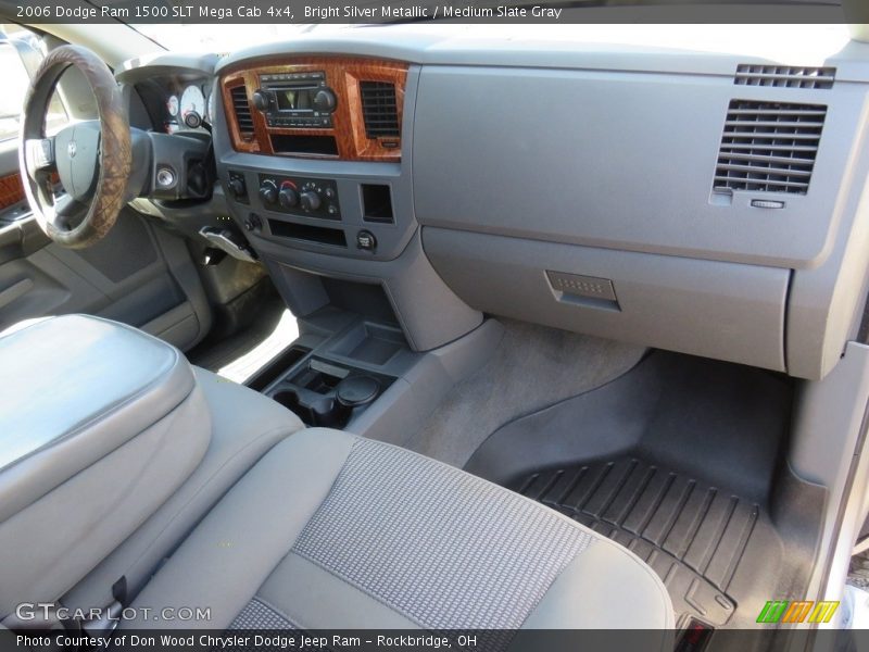 Bright Silver Metallic / Medium Slate Gray 2006 Dodge Ram 1500 SLT Mega Cab 4x4