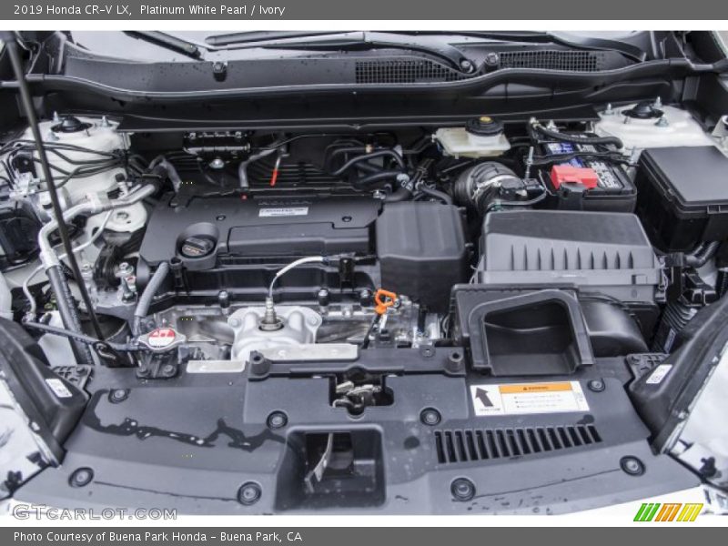 Platinum White Pearl / Ivory 2019 Honda CR-V LX