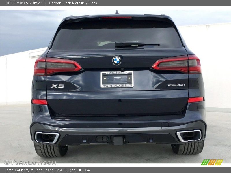 Carbon Black Metallic / Black 2019 BMW X5 xDrive40i