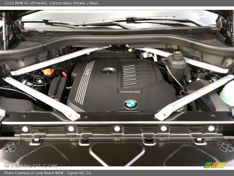 Carbon Black Metallic / Black 2019 BMW X5 xDrive40i