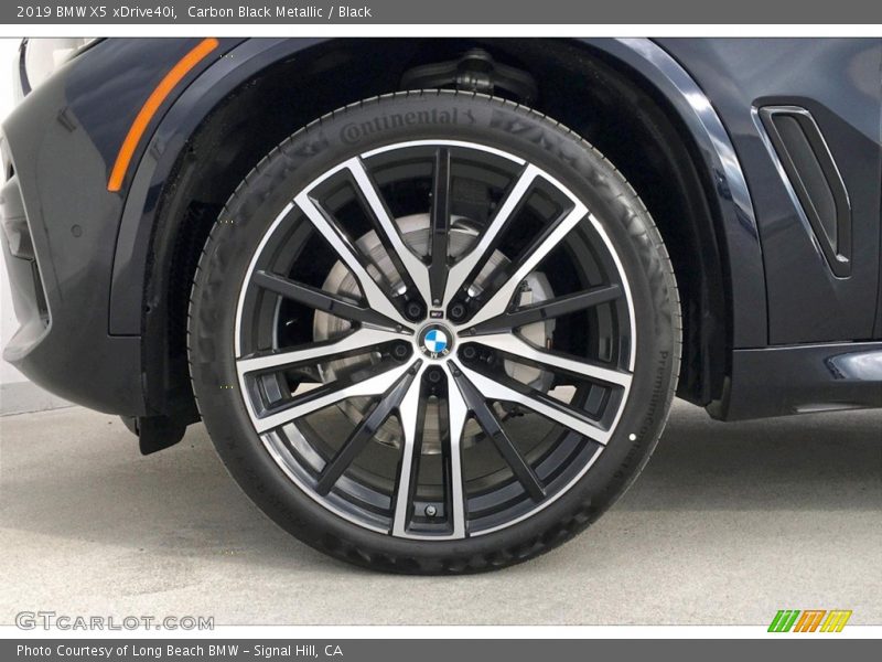 Carbon Black Metallic / Black 2019 BMW X5 xDrive40i