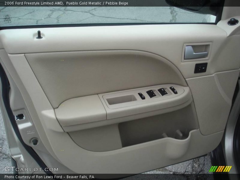 Pueblo Gold Metallic / Pebble Beige 2006 Ford Freestyle Limited AWD