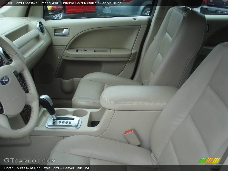 Pueblo Gold Metallic / Pebble Beige 2006 Ford Freestyle Limited AWD