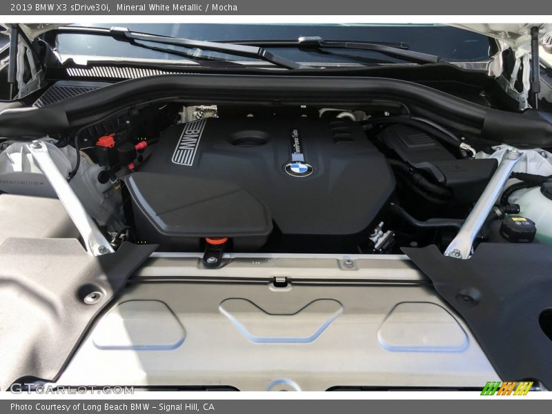 Mineral White Metallic / Mocha 2019 BMW X3 sDrive30i