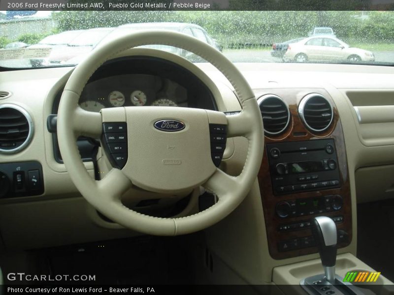 Pueblo Gold Metallic / Pebble Beige 2006 Ford Freestyle Limited AWD
