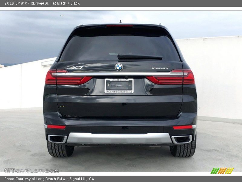 Jet Black / Black 2019 BMW X7 xDrive40i