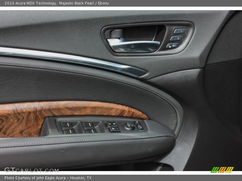 Majestic Black Pearl / Ebony 2019 Acura MDX Technology