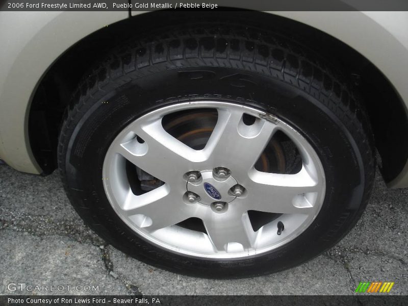 Pueblo Gold Metallic / Pebble Beige 2006 Ford Freestyle Limited AWD