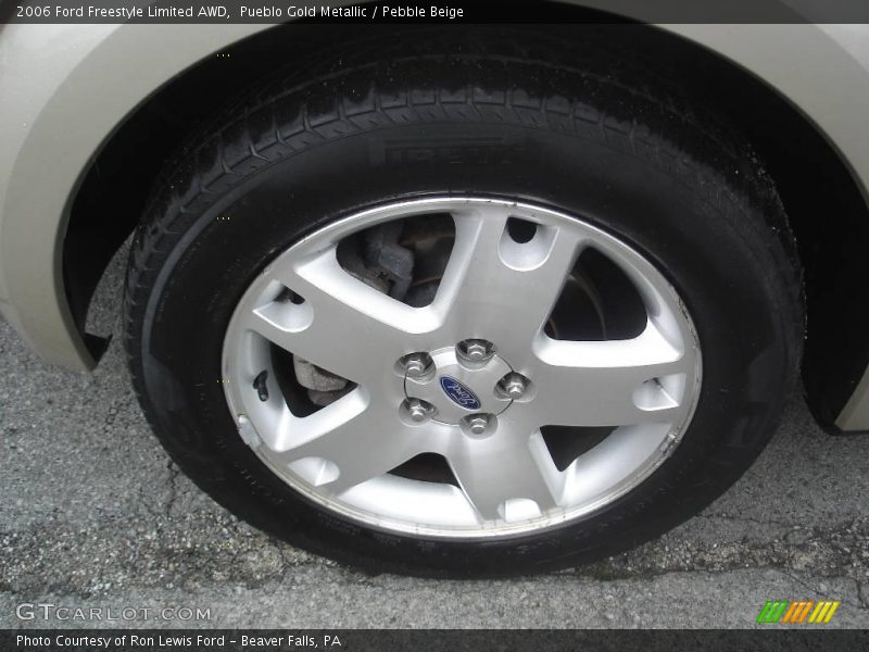 Pueblo Gold Metallic / Pebble Beige 2006 Ford Freestyle Limited AWD