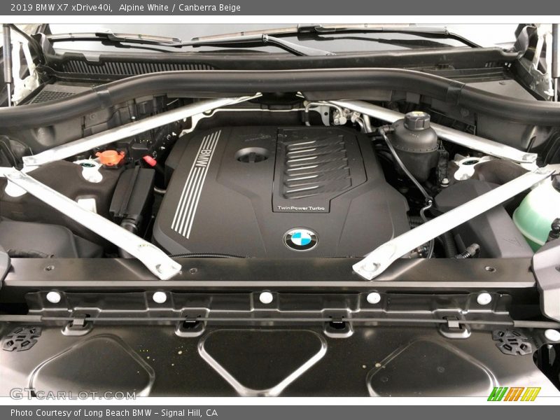  2019 X7 xDrive40i Engine - 3.0 Liter DI TwinPower Turbocharged DOHC 24-Valve VVT Inline 6 Cylinder