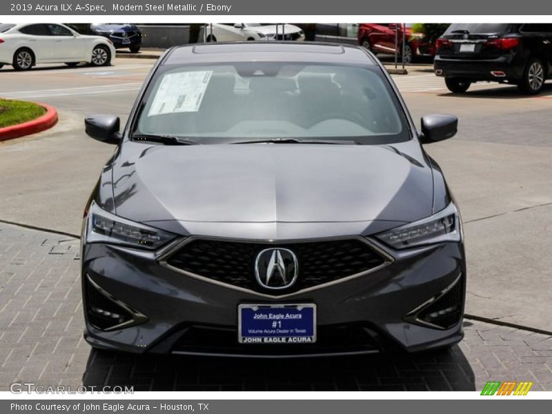Modern Steel Metallic / Ebony 2019 Acura ILX A-Spec