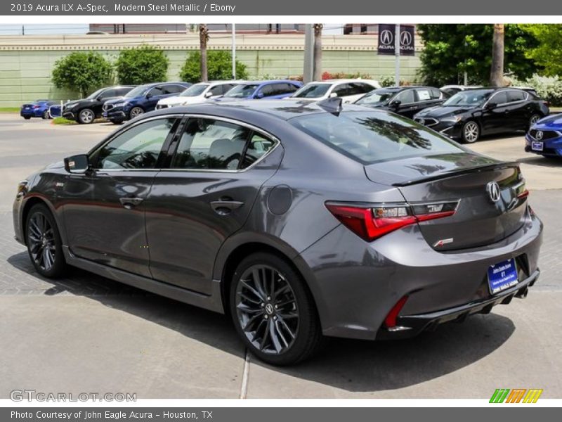 Modern Steel Metallic / Ebony 2019 Acura ILX A-Spec