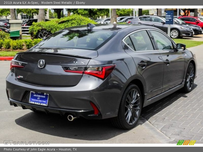 Modern Steel Metallic / Ebony 2019 Acura ILX A-Spec
