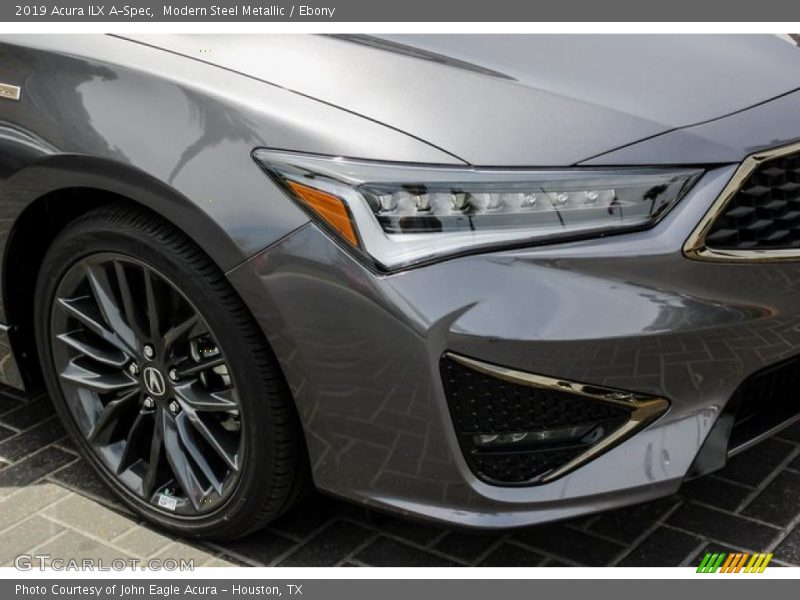 Modern Steel Metallic / Ebony 2019 Acura ILX A-Spec