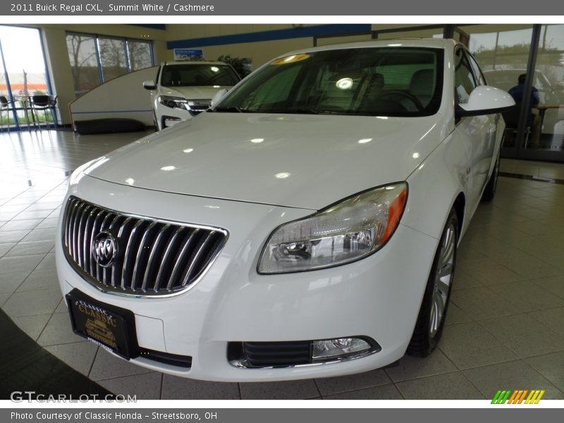 Summit White / Cashmere 2011 Buick Regal CXL